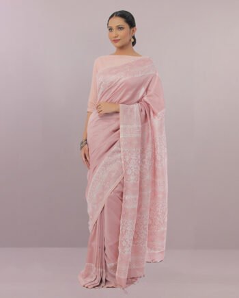 Amaranthus half silk saree