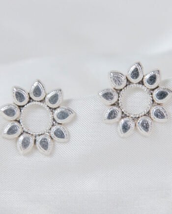 Azalea Silver Earrings
