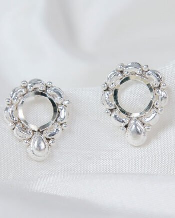 Belladonna Silver Earrings