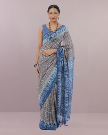 Carnation cotta cotton saree