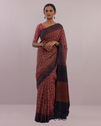 Piemontite Saree