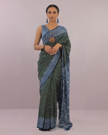 Snapdragon Cotton Saree